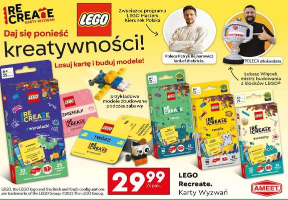 LEGO Recreate. Karty Wyzwań