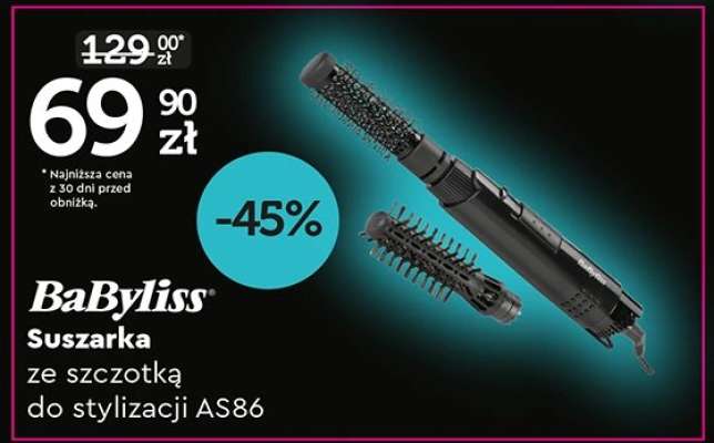 BaByliss Suszarka ze szczotką do stylizacji AS86