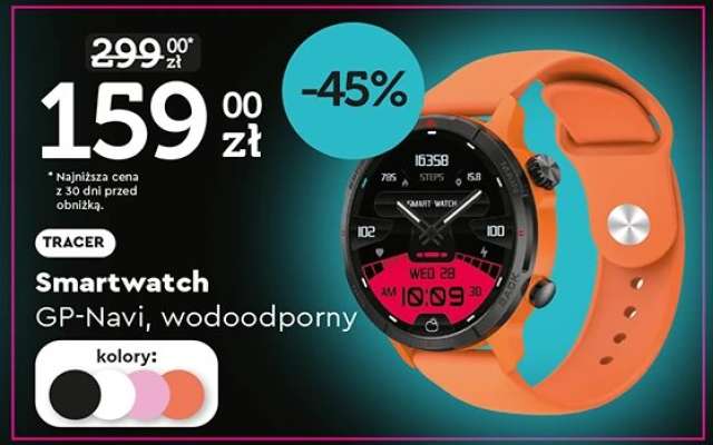 Smartwatch GP-Navi, wodoodporny