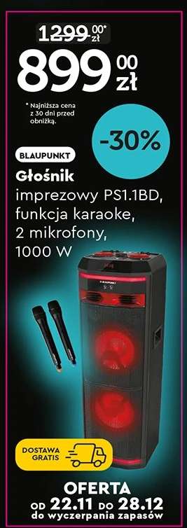 Głośnik imprezowy PS1.1BD