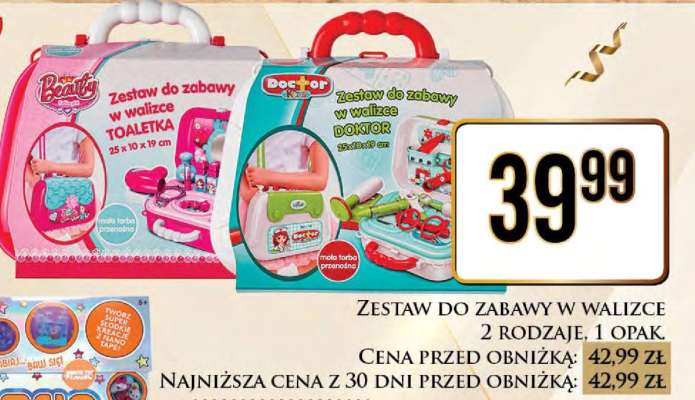 ZESTAW DO ZABAWY W WALIZCE