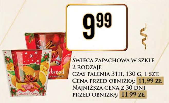 Świeca zapachowa w szkle