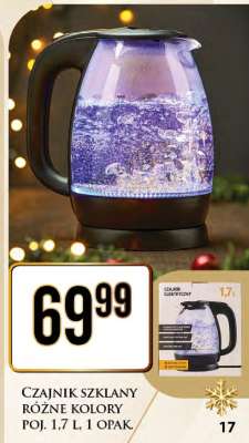 CZAJNIK SZKLANY RÓŻNE KOLORY