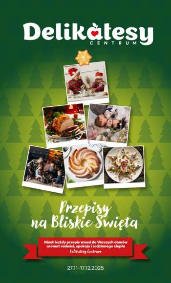 Gazetka Delikatesy Centrum - 27.11.2025 - 17.12.2025.