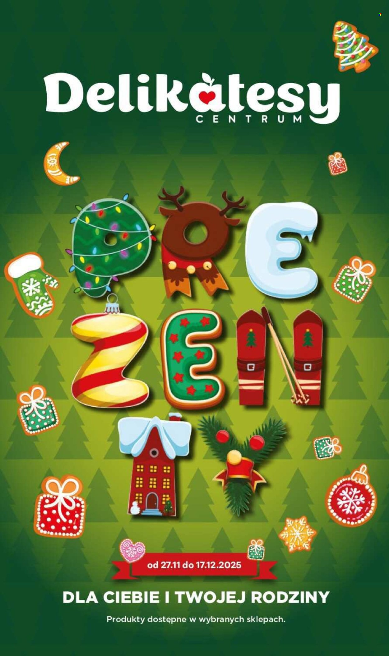 Gazetka Delikatesy Centrum - 27.11.2025 - 17.12.2025. Strona 1