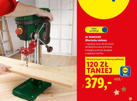 PARKSIDE Wiertarka stołowa