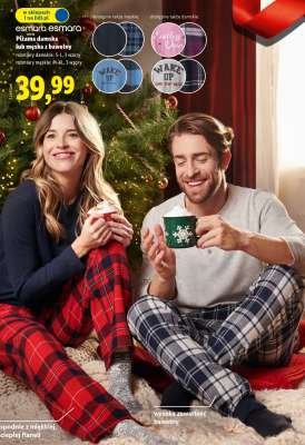 Piżama damska lub męska z bawełny