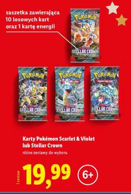 Karty Pokémon Scarlet & Violet lub Stellar Crown