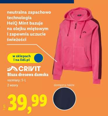 Bluza dresowa damska