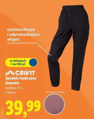 Spodnie funkcyjne damskie