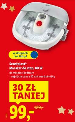 Sensiplast Masażer do stóp, 80 W