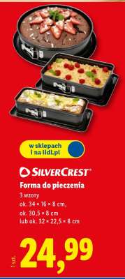 SILVERCREST Forma do pieczenia