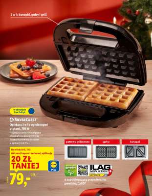 Silvercrest Opiekacz 3 w 1