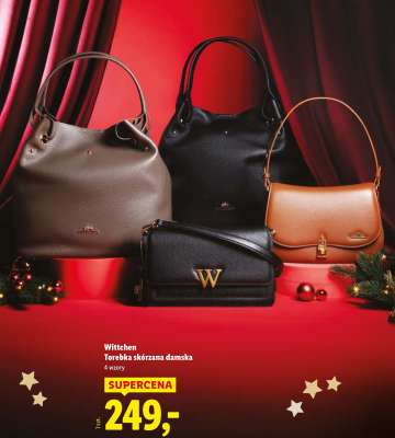 Wittchen Torebka skórzana damska
