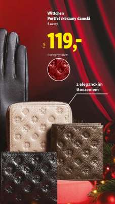 Wittchen Portfel skórzany damski