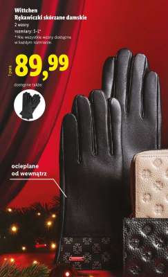 Wittchen Rękawiczki skórzane damskie