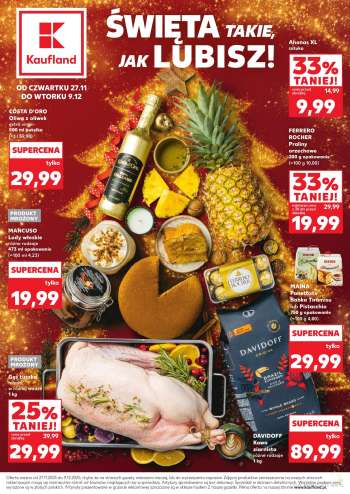 Gazetka Kaufland - 27.11.2025 - 9.12.2025.