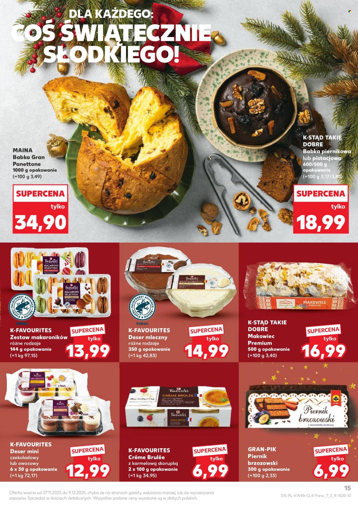 Gazetka Kaufland - 27.11.2025 - 9.12.2025. Strona 15