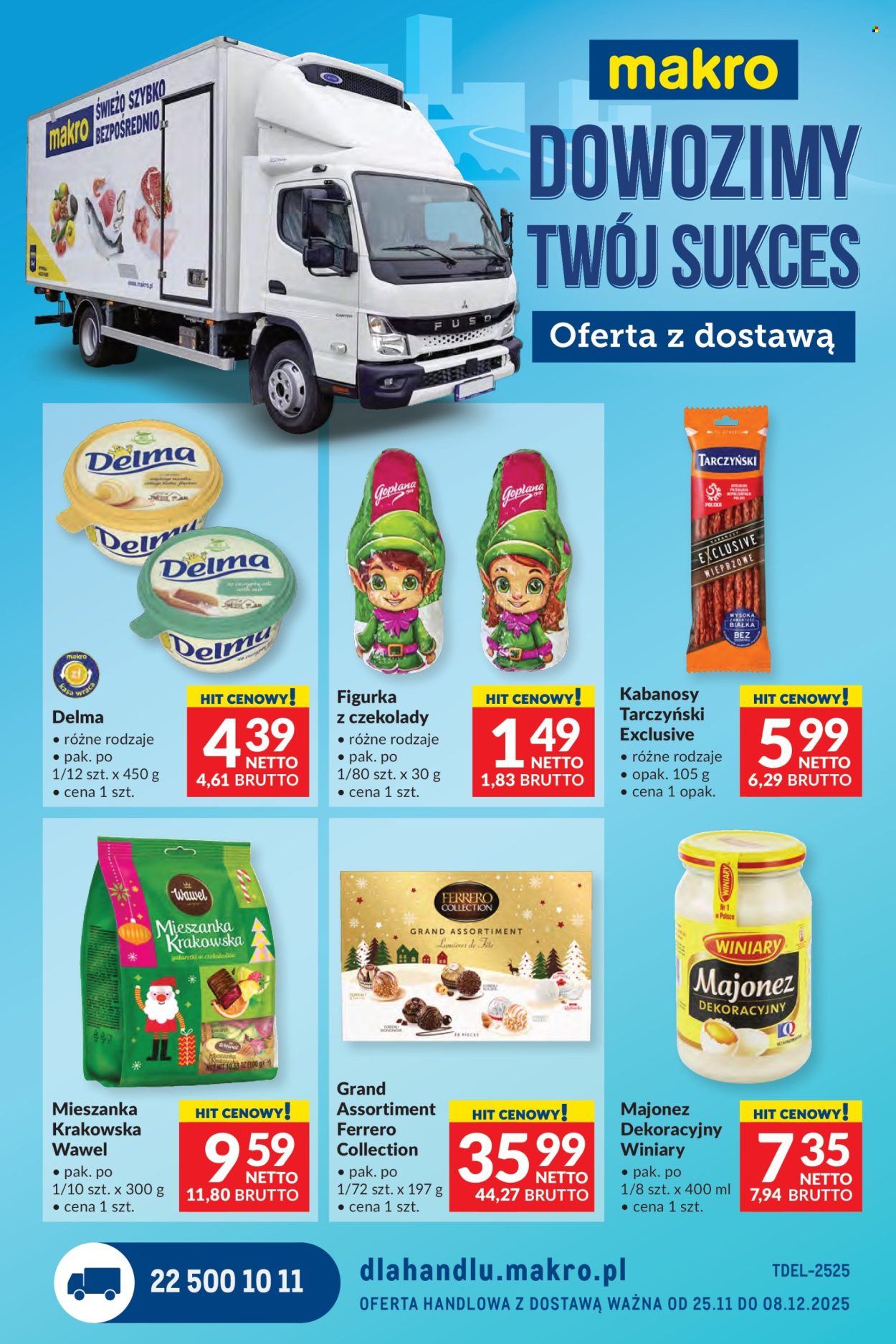 Gazetka Makro - 25.11.2025 - 8.12.2025. Strona 1