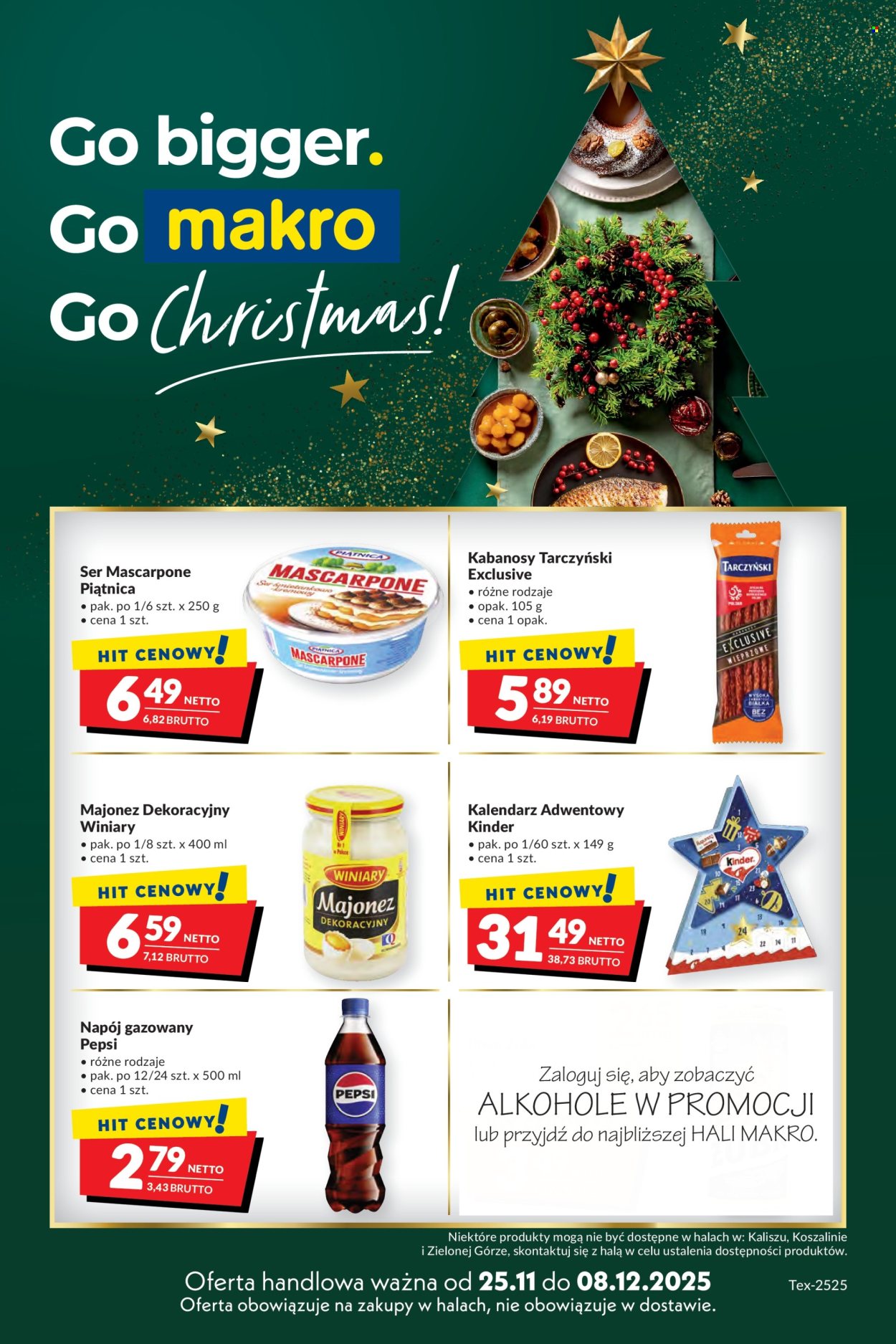 Gazetka Makro - 25.11.2025 - 8.12.2025. Strona 1