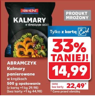 ABRAMCZYK Kalmary panierowane w krążkach