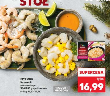 MYFOOD Krewetki różne rodzaje