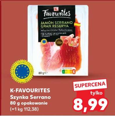 K-FAVOURITES Szynka Serrano