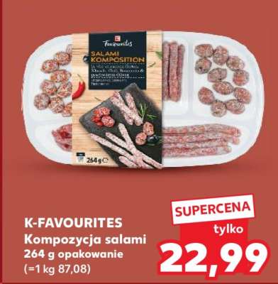 K-FAVOURITES Kompozycja salami