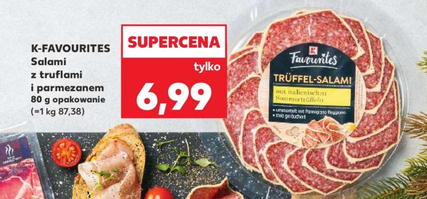 K-FAVOURITES Salami z truflami i parmezanem