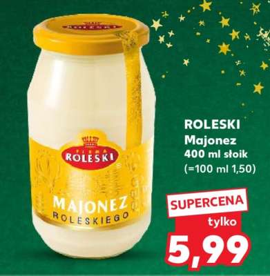 ROLESKI Majonez 400 ml słoik