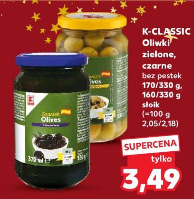 K-CLASSIC Oliwki zielone, czarne