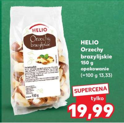 HELIO Orzechy brazylijskie 150 g opakowanie