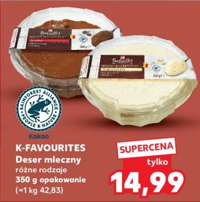 K- FAVOURITES Deser mleczny