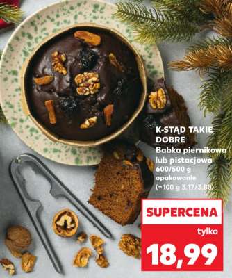 K-STĄD TAKIE DOBRE Babka piernikowa lub pistacjowa