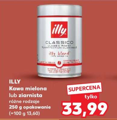 ILLY Kawa mielona lub ziarnista