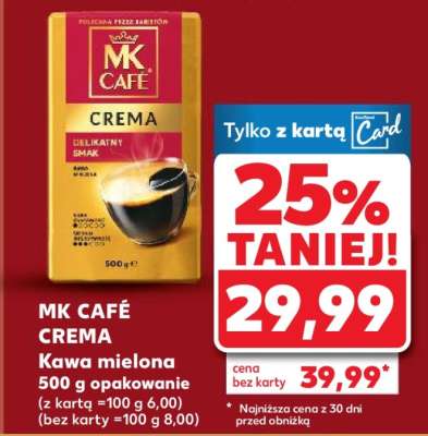 MK CAFÉ Crema