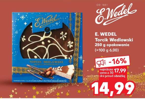 E. WEDEL Torcik Wedlowski