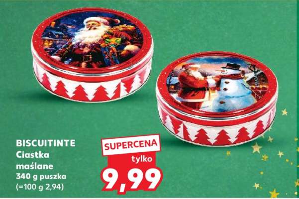 BISCUITTINTE Ciastka maślane 340 g puszka