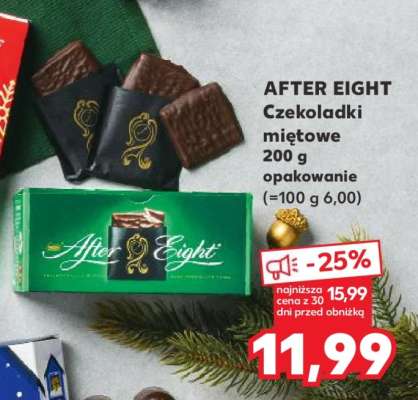 AFTER EIGHT Czekoladki miętowe 200 g opakowanie