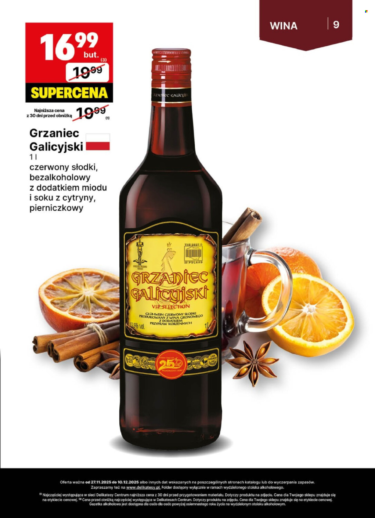 Gazetka Delikatesy Centrum - 27.11.2025 - 10.12.2025. Strona 9