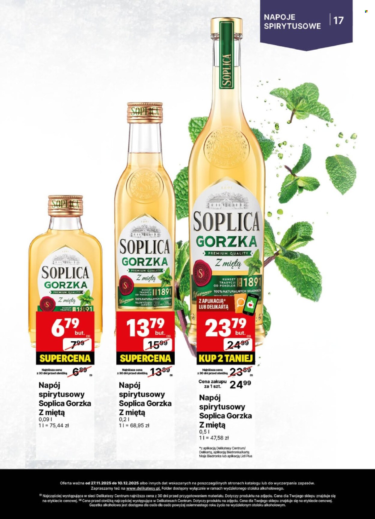 Gazetka Delikatesy Centrum - 27.11.2025 - 10.12.2025. Strona 17