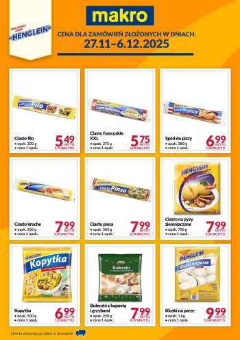 Gazetka Makro - 27.11.2025 - 6.12.2025.