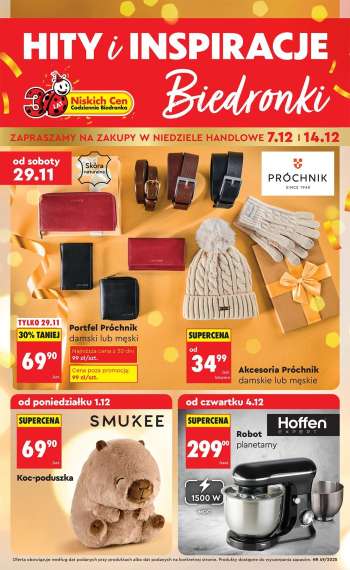 Gazetka Biedronka - 29.11.2025 - 17.12.2025.