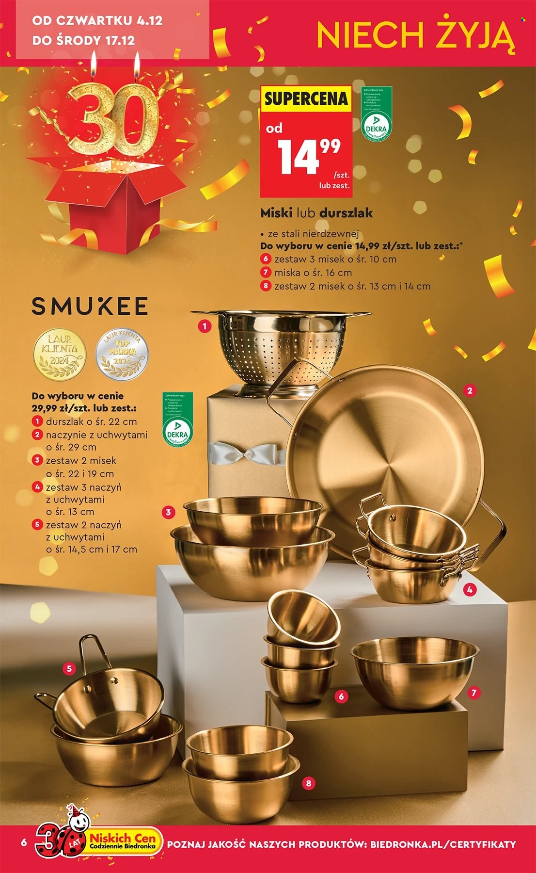 Gazetka Biedronka - 29.11.2025 - 17.12.2025. Strona 6