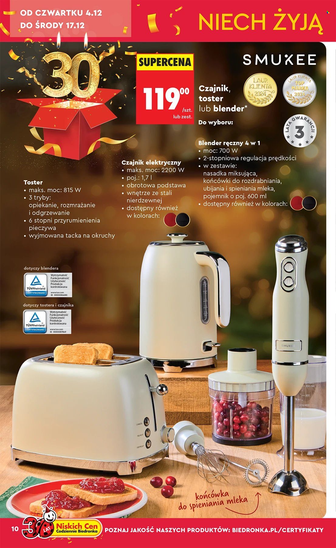 Gazetka Biedronka - 29.11.2025 - 17.12.2025. Strona 10