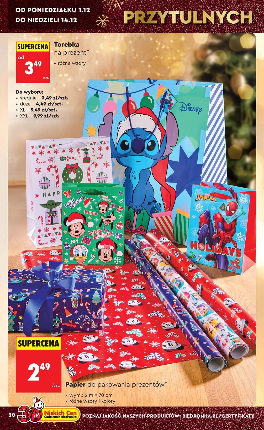 Gazetka Biedronka - 29.11.2025 - 17.12.2025. Strona 20