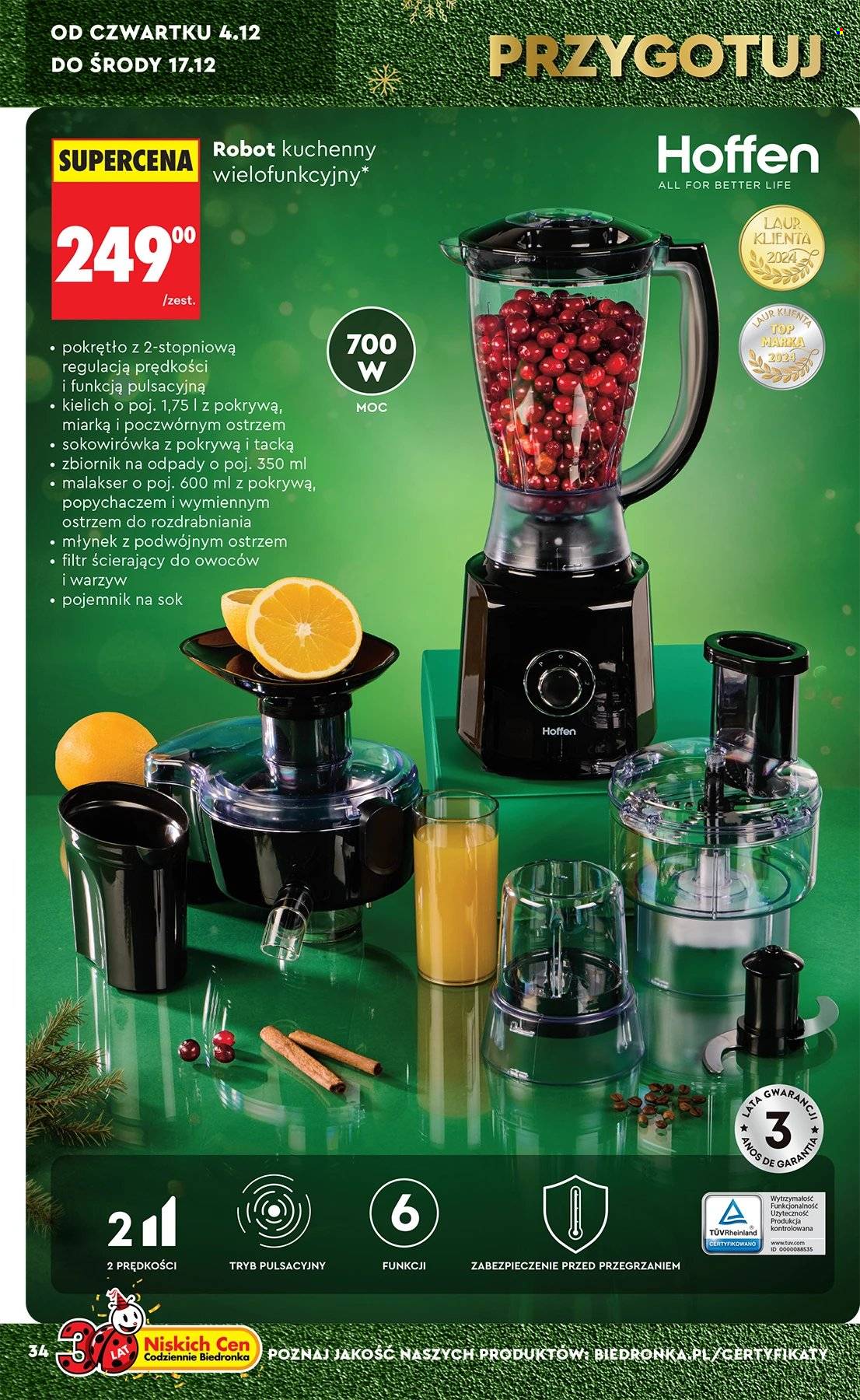 Gazetka Biedronka - 29.11.2025 - 17.12.2025. Strona 34