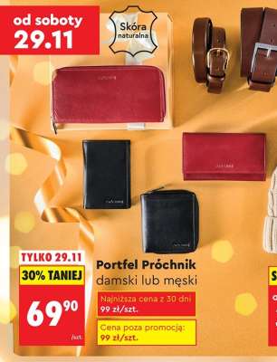 Portfel Próchnik damski lub męski