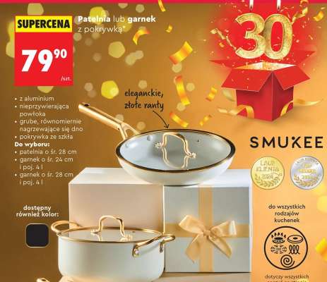 Patelnia lub garnek z pokrywką