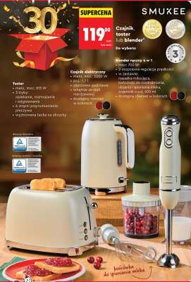 Czajnik, toster lub blender